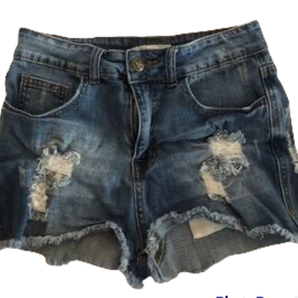 Tilly's Others Follow Distressed Jean Shorts